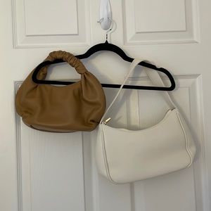 Two Vegan leather bags